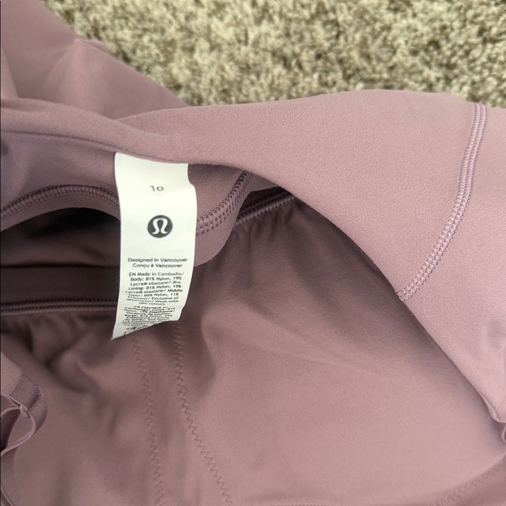 Lululemon Women’s Mauve Spaghetti Strap Tank Top - Picture 4 of 4